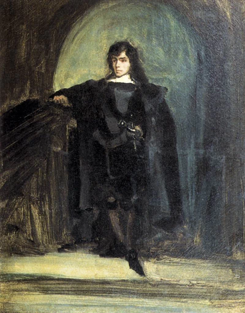 Autoritratto come Ravenswood - Musée Eugène Delacroix, Paris